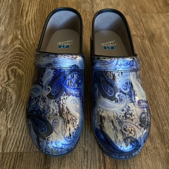 Dansko Women's LT Professional Clog Paisley design size 41 (10.5-11 US) - Picture 2 of 7